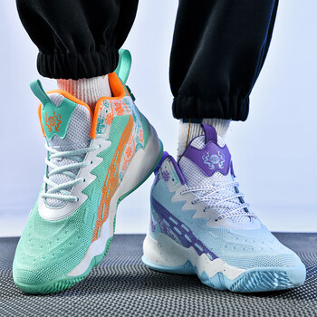 aqfb李·宁寕篮球鞋男女夏季网面透气防滑耐磨减震学生鸳鸯双 鸳鸯双