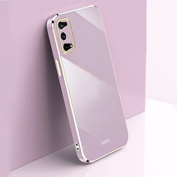 bulonsopporealmex7手机壳真我x7保护套简约电镀硅胶套软边全包防摔