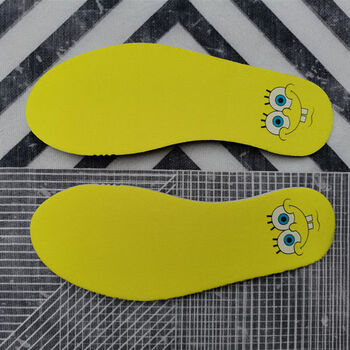 适配欧文7鞋垫 456代篮球原装品质限量版 海绵宝宝(黄) 45
