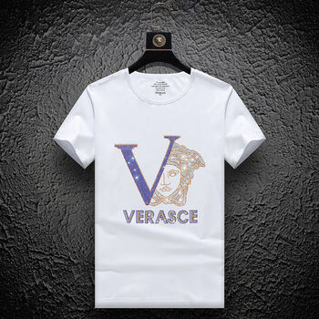 centuryboy2022年新款潮牌夏季纯棉短袖t恤男女烫钻夏寄情侣上衣阳光