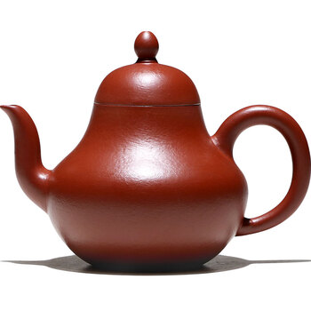 畅陶紫砂壶宜兴紫砂壶纯全手工泡茶壶李晓璐梨皮大红袍思婷壶 200cc