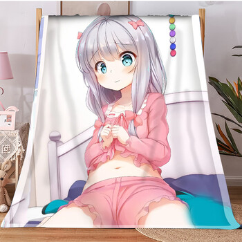 二次元毛毯和泉纱雾毛毯定制二次元动漫卡通双面印图来图定做法兰绒