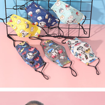 斐珺新品儿童口罩冬季儿童口罩小童布女男雾霾小学生幼儿园可洗秋冬季