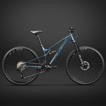 菲利普(phillips)山地自行车软尾山地车速降双减震自行车线控前 响尾