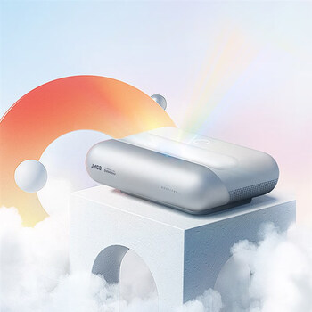 坚果【超近距投影】智慧墙o1投影仪家用投墙超短焦近距离投影机卧室客