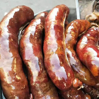 熏马肠熏马肉马正宗真空新疆伊犁特产哈萨克风干马肉马肠子2斤装宓蝶