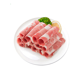 草原兴发清真羔羊肉片220g羊肉卷火锅肉卷内蒙羔羊肉涮肉内蒙古大草原