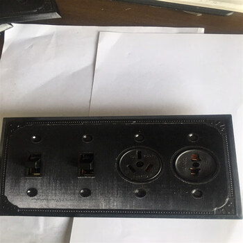 海雄 114型老式墙壁暗装双控开关 2个单控开关 二三眼插座 面板