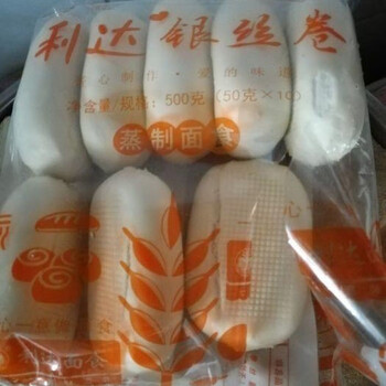 天津特产利达银丝卷开袋即食品早餐馒头速冻面点1袋