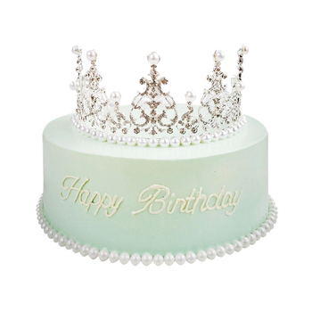 ins网红抖音儿童个性创意定制公主童趣女王皇冠生鲜生日蛋糕全国同城