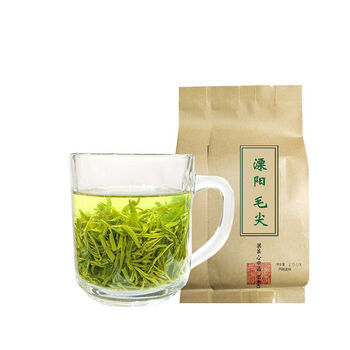 春锦秋鲤 溧阳毛尖2022年谷雨茶叶宜兴句容绿茶浓香耐泡散装炒青500g