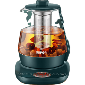 苏泊尔supor养生壶煮茶器花茶壶电茶壶电水壶烧水壶电热水壶15l煮茶壶