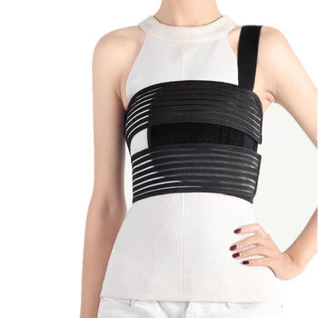 肋骨固定带肋骨外翻医用固定带胸部心脏手术康复弹力绑带舒适透气带单