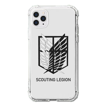 圆小米自由之翼手机壳适用iphone苹果12进击的巨人11自由之翼promax动