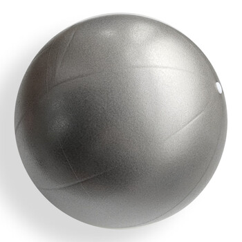 防爆】25cm麦管球瑜伽普拉提小球磨砂瑜伽球迷你体操健身球 水墨灰