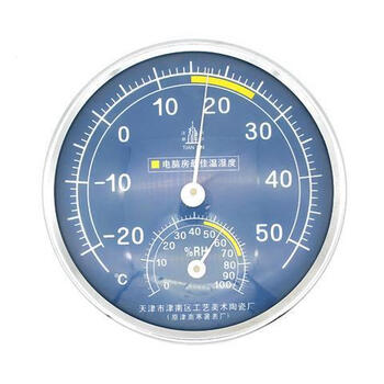 定制电脑机房壁挂指针式干温湿度计温湿度表工业高精度室内外 电脑房