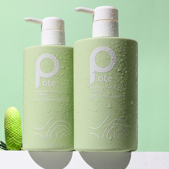 pote柏缇洗发露丰盈蓬松柔顺改善毛躁洗发水男女北非雪洗发露475ml