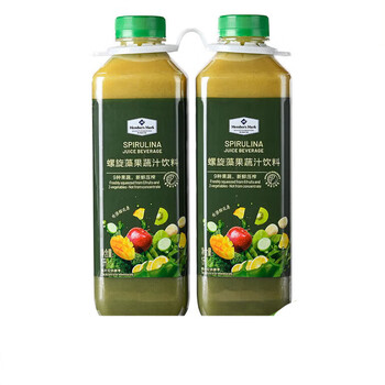 盒马山-姆超市螺旋藻果蔬汁饮料浓缩果汁饮品 螺旋藻果蔬汁1l*1瓶