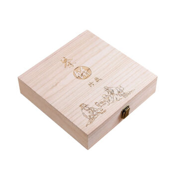 实木茶饼盒357克普洱茶饼盒福鼎白茶空盒单饼茶盒木质包装盒礼盒原木
