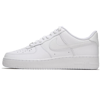 nike男鞋airforce1空军一号纯白低帮休闲af1板鞋冬季cw228811141