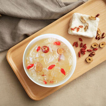 恒愎免煮冻干银耳羹冲泡即食速食早餐干货银耳莲子羹红枣枸杞冻干银耳