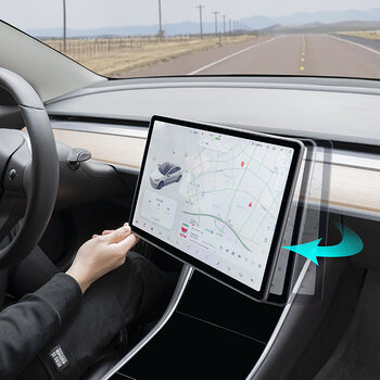适用于2022适用特斯拉3中控屏幕调节导航触摸屏旋转角度