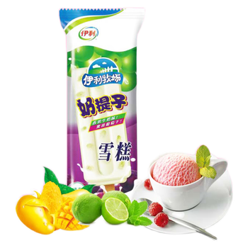 伊利【5支】奶提子冰淇淋葡萄干牛奶冰激凌小时候的味道冷饮雪糕 奶提