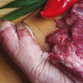 农家散养新鲜整只带筋猪腿大腿猪蹄猪手猪脚土猪腿土家猪大猪腿10斤装