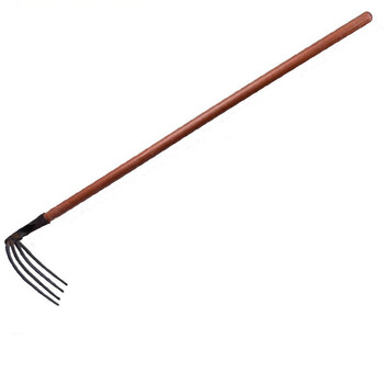 加厚两齿三齿松土翻土刨地四齿钉耙农具铁耙农用工具耙子平地搂草爬子