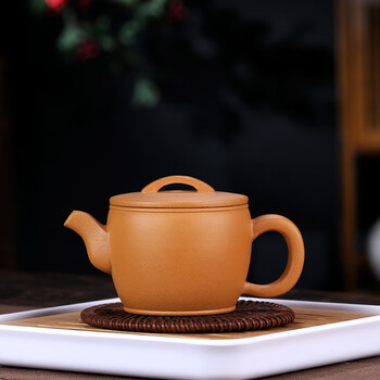 0次出价061宜兴紫砂 工艺美术师 徐新良制作【蕰竹】原矿紫泥 约280