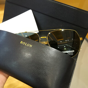 暴龙太阳镜盒暴龙眼镜盒ins女 原装翻盖太阳镜墨镜盒三角折叠防压镜盒