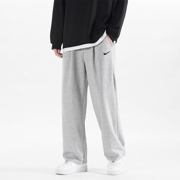 耐克裤子男士春秋季休闲卫裤宽松直筒男裤秋装纯棉运动裤男长裤 664