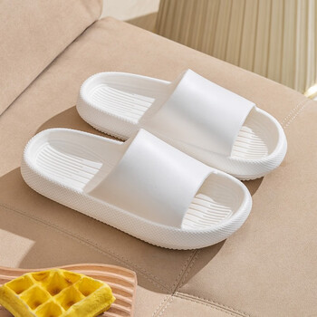 ecac踩屎感拖鞋女夏季室内家居浴室洗澡eva厚底家用防滑凉拖鞋男外穿