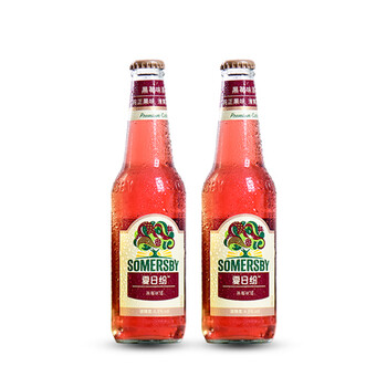 夏日纷水果味啤酒苹果味饮料黑莓味饮品云南老牌果酒