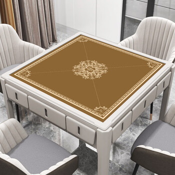 麦姆尼麻将布桌布消音防滑家用手搓加厚隔音麻将垫子正方形台面布麻将