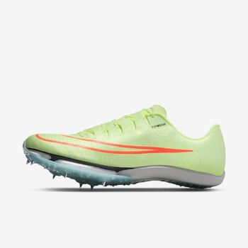 nike耐克男士跑步鞋  air zoom maxfly 轻盈缓震气垫钉鞋 barely volt