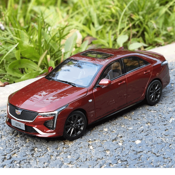 凯迪拉克ct4车模原厂118上汽通用cadillac合金轿车汽车模型红色