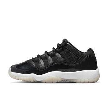耐克(nike)air jordan 11 aj 11 乔11 女篮球鞋 528896-001 黑白色 大
