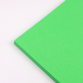230g彩色厚硬卡纸a3a4手工彩卡纸手绘贺卡黑白彩色相册卡纸 a4绿色50