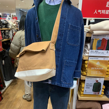 61优衣库69yqku家春季新款男装宽松休闲夹克牛仔茄克外套4469194