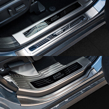 门槛条不锈钢迎宾踏板防刮防踩踏款广汽gs8gs8gs7专用gs4汽车改装内置