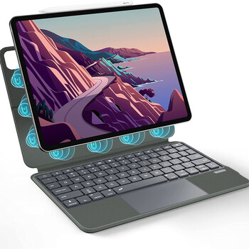 ipadpro1120202122bluetoothkeyboardcase蓝牙键盘套妙控灰色