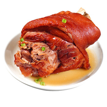 猪肘子熟食红烧大肘子酱香卤猪蹄猪肉蹄髈即食 卤香味猪蹄子380g 猪蹄