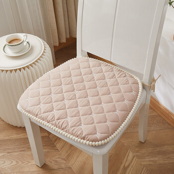 艾尚菲椅子坐垫餐椅垫加厚记忆棉餐桌椅子座垫办公室马蹄形凳子垫简约