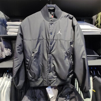 耐克nikejordan男女秋冬休闲棉服aj加绒立领保暖夹克衫外套dj0878dj