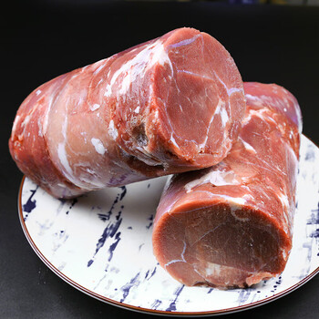 内蒙古新鲜羔羊元宝肉羊肉卷羊肉片生羊肉火锅食材现杀