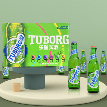 阿弟仔啤酒 拉环盖清爽啤酒 整箱24瓶330ml 麦芽精酿拉格啤酒 330ml