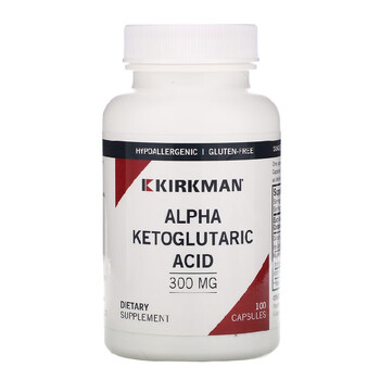 美国品牌kirkmanlabs阿尔法酮戊二酸akg多重功效300mg100粒