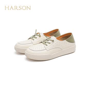 鞋靴>时尚女鞋>女士休闲鞋>女士板鞋>哈森(harson)>哈森(harson)夏季