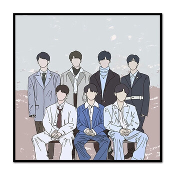 618开门红时代少年团数字油画tnt时代少年团宋亚轩同学diy数字油画